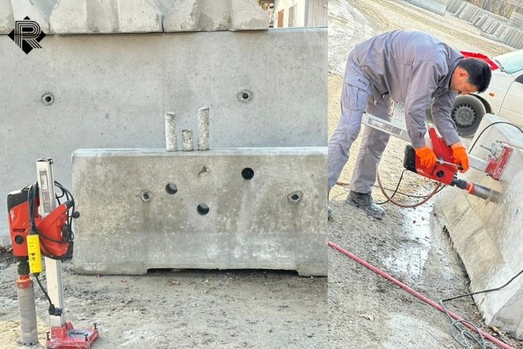 نمونه گیری بتن